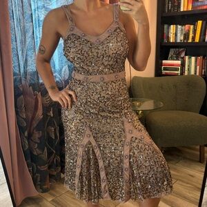 Elegant Sequin Embellished Dress